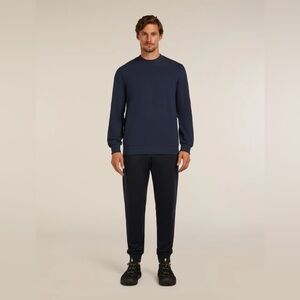 Icebreaker Central Long Sleeve Casual Wool Lounge Sweatshirt Men’s Medium NWT